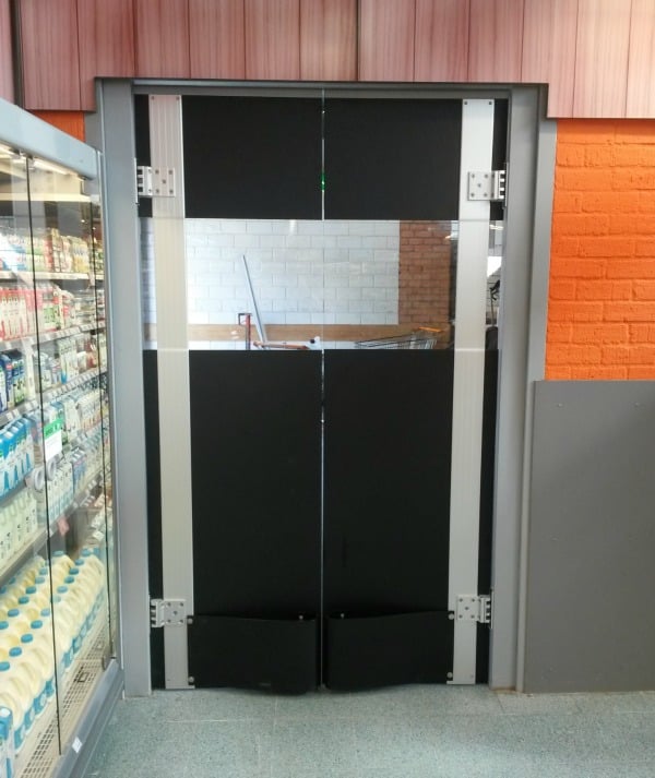 Pendeldeur polycarbonaat